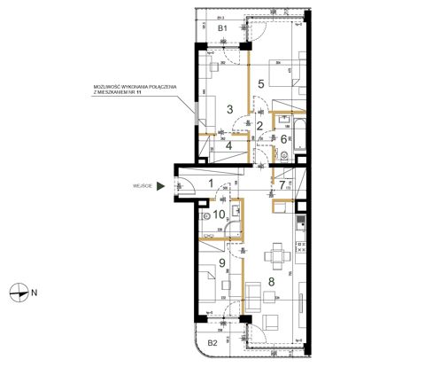Plan 4 pok. 86m²