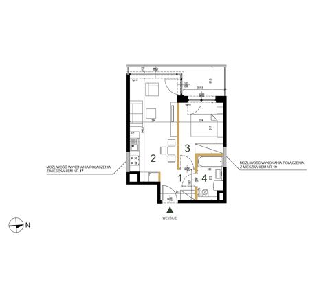 Plan 2 pok. 35m²