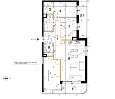 Plan 4 pok. 93m²
