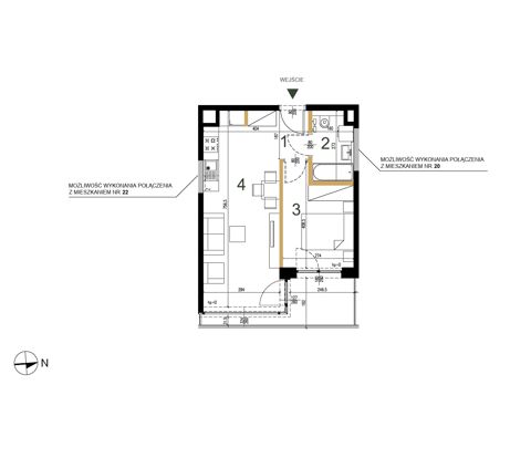 Plan 2 pok. 38m²