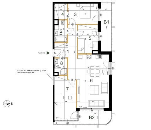 Plan 4 pok. 93m²