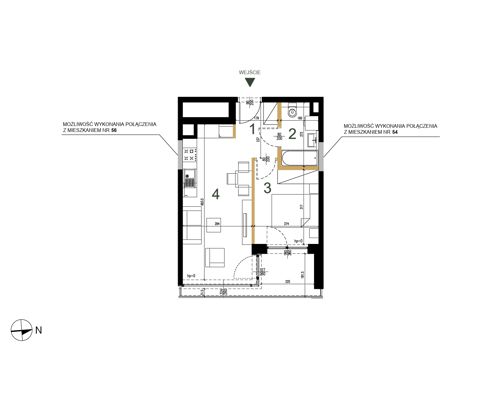 Plan 2 pok. 35m²