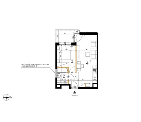 Plan 2 pok. 37m²