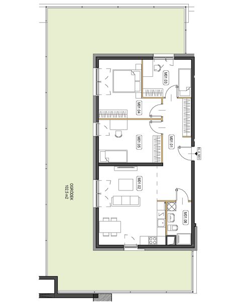 Plan 4 pok. 81m²