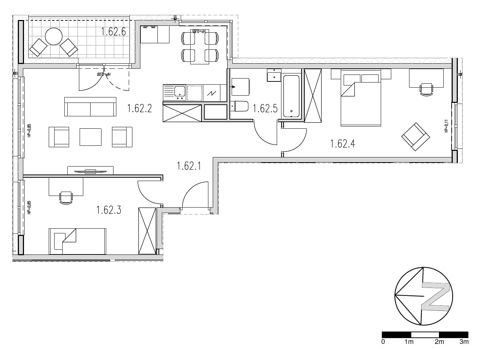Plan 3 pok. 68m²