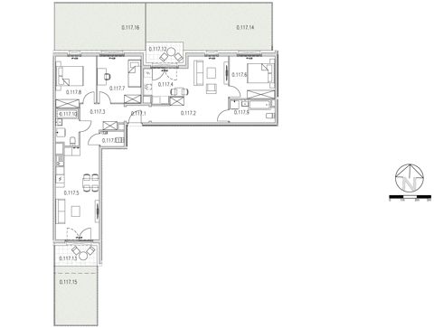 Plan 5 pok. 98m²