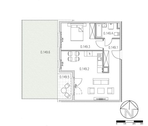 Plan 2 pok. 50m²