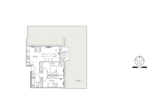 Plan 3 pok. 58m²