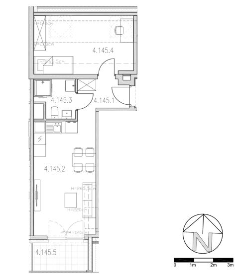 Plan 2 pok. 37m²