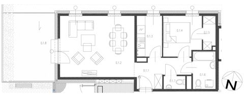 Plan 2 pok. 54m²