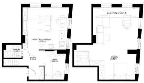 Plan 2 pok. 75m²
