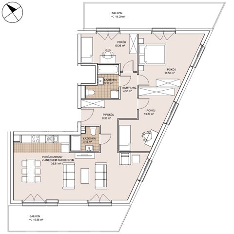 Plan 4 pok. 101m²