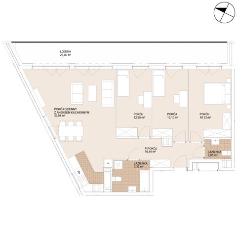 Plan 4 pok. 101m²