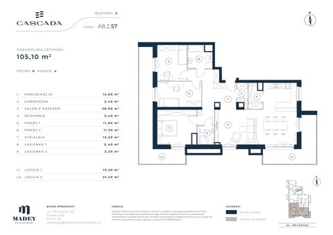 Plan 4 pok. 105m²