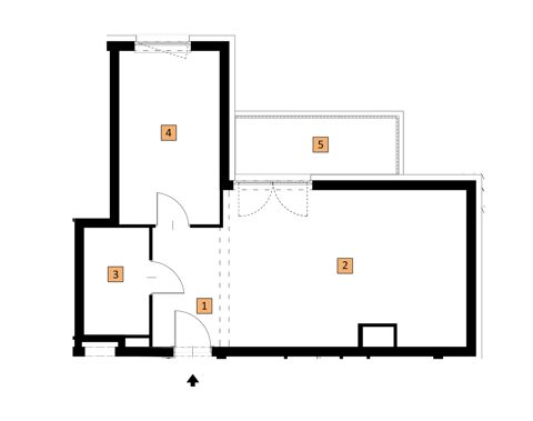 Plan 2 pok. 48m²
