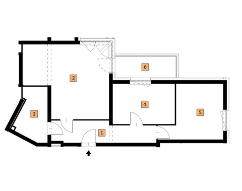 Plan 3 pok. 70m²