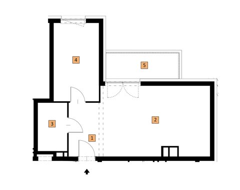 Plan 2 pok. 49m²