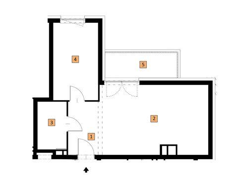 Plan 2 pok. 49m²