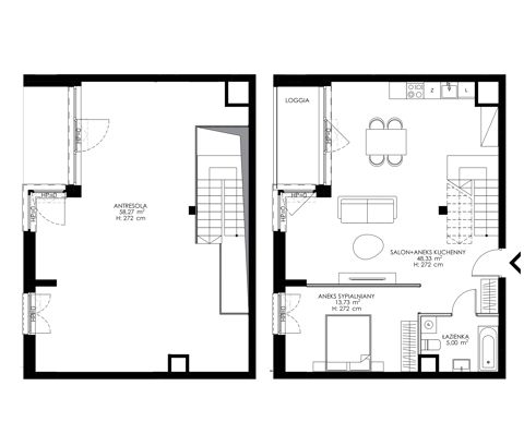 Plan 4 pok. 125m²