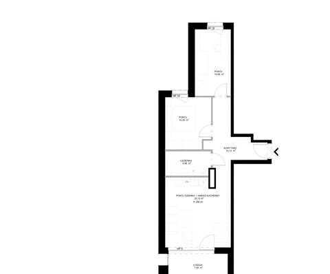 Plan 3 pok. 56m²