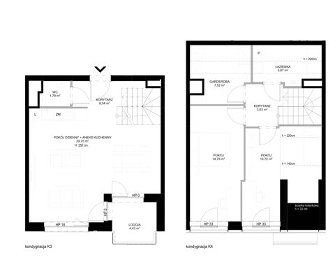 Plan 3 pok. 82m²
