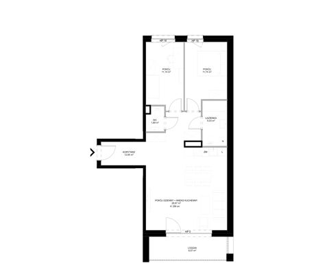 Plan 3 pok. 71m²