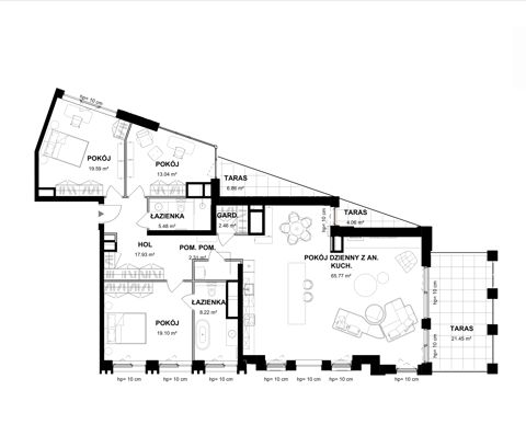 Plan 4 pok. 154m²