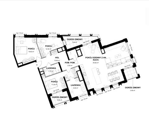 Plan 4 pok. 163m²