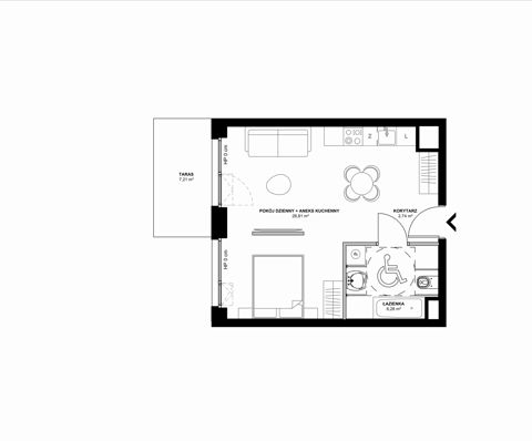 Plan 2 pok. 38m²