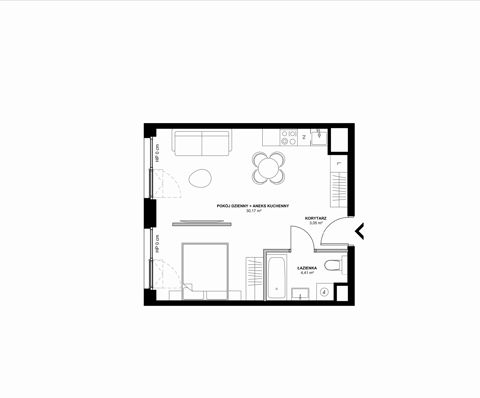 Plan 2 pok. 38m²
