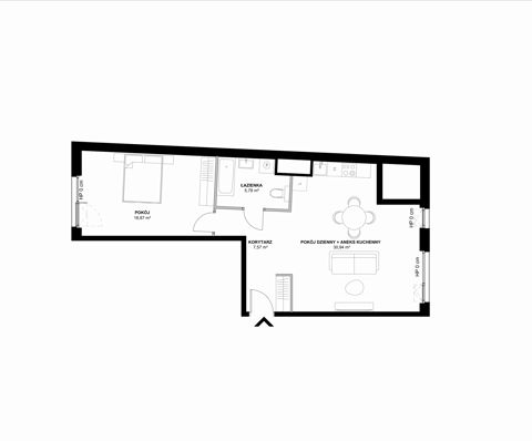 Plan 2 pok. 63m²