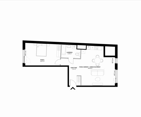 Plan 2 pok. 63m²