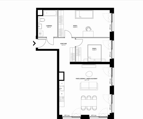 Plan 3 pok. 78m²