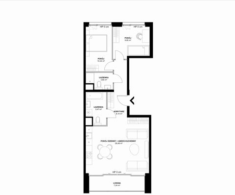 Plan 3 pok. 67m²