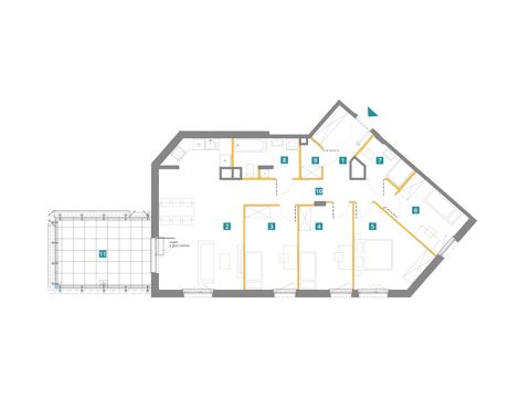 Plan 5 pok. 107m²