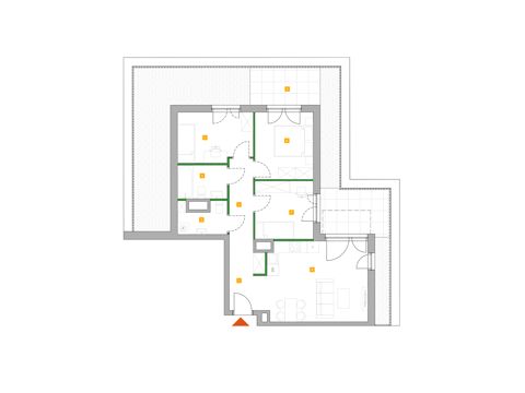 Plan 4 pok. 70m²