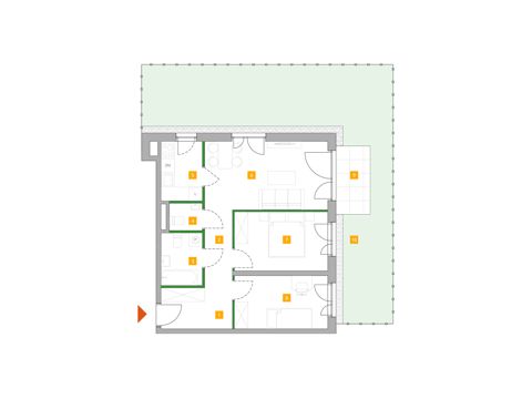 Plan 3 pok. 57m²