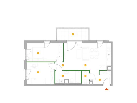 Plan 3 pok. 63m²