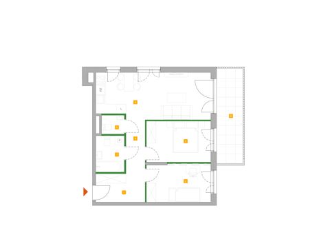 Plan 3 pok. 58m²