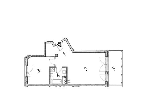Plan 2 pok. 54m²
