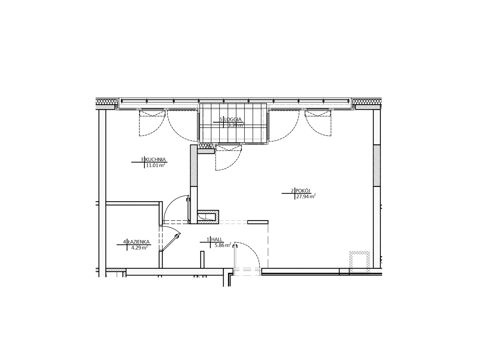 Plan 1 pok. 49m²