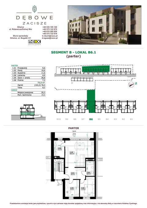 Plan 3 pok. 72m²