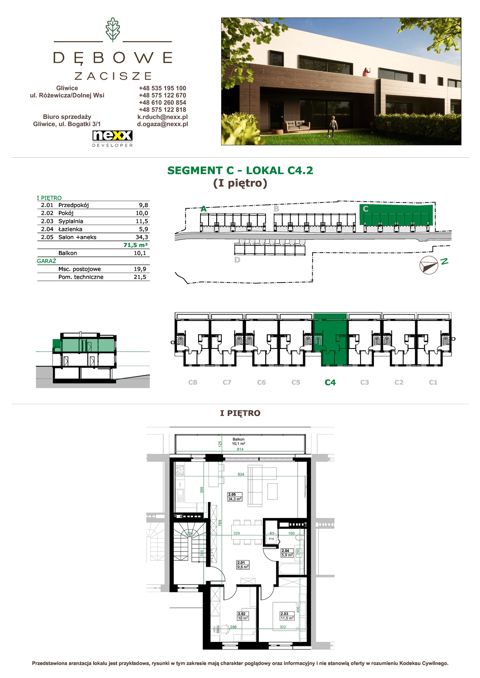 Plan 3 pok. 72m²