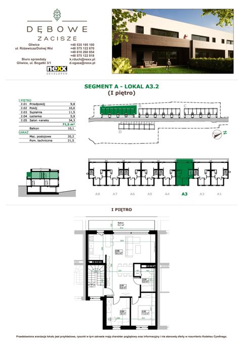 Plan 3 pok. 72m²