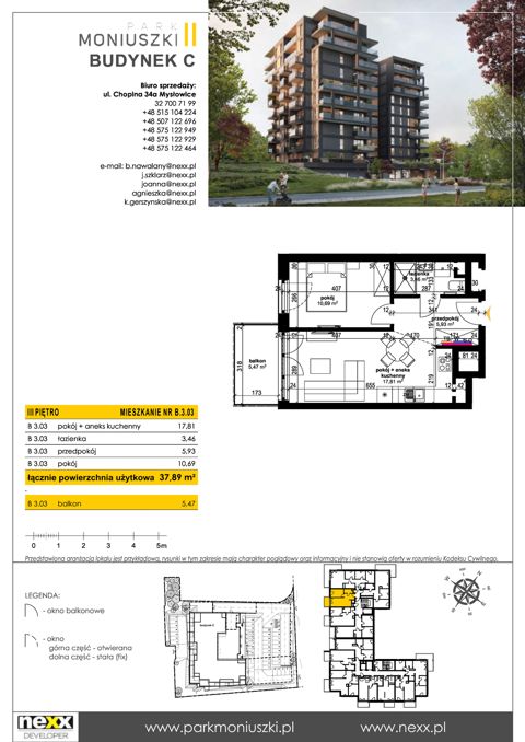 Plan 2 pok. 38m²