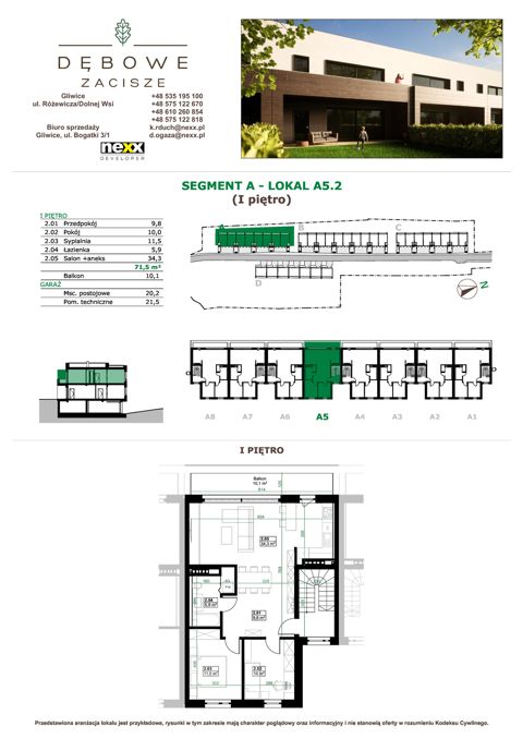Plan 3 pok. 72m²
