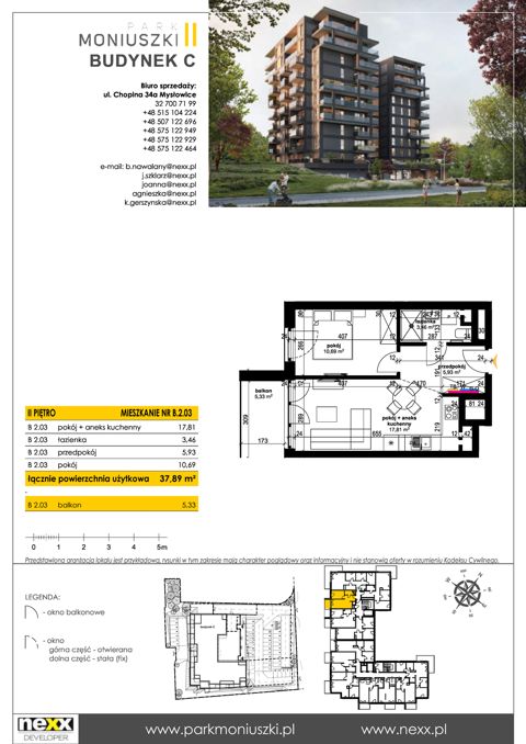Plan 2 pok. 38m²