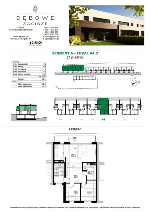 Plan 3 pok. 72m²