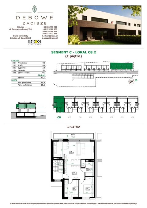 Plan 3 pok. 72m²