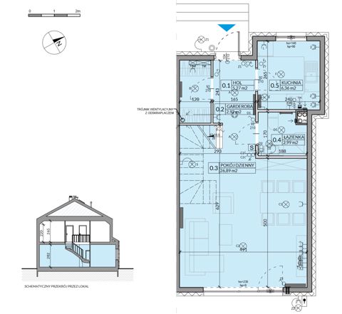 Plan 4 pok. 86m²
